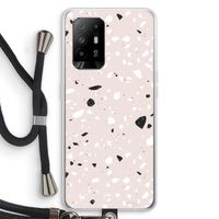 Terrazzo N°20: Oppo A95 5G Transparant Hoesje met koord