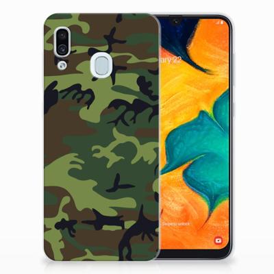 Samsung Galaxy A30 | TPU bumper | Army Dark