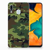 Samsung Galaxy A30 | TPU bumper | Army Dark