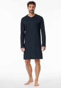 Schiesser Schiesser Nightshirt 1/1 nightblue 182024 48/S