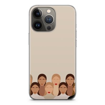 Girls girls girls: iPhone 13 Pro Transparant Hoesje
