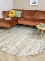 MOMO Rugs - Vloerkleed Stone Brown Rond - 200 rond