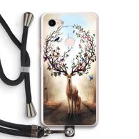 Seasons Change: Pixel 3 XL Transparant Hoesje met koord