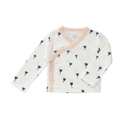 Fresk wikkelvestje Tulip indigo blue-6-12 mnd