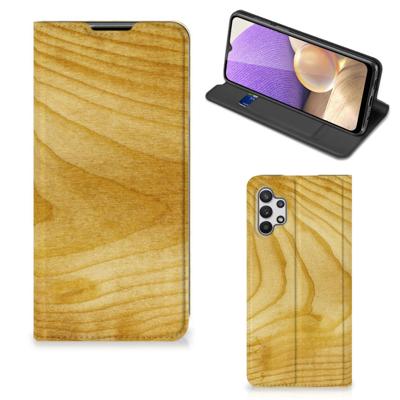 Samsung Galaxy A32 5G Book | Wallet Case | Licht Hout