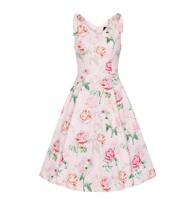 Hearts & Roses Emma Floral Swing Dress Pink-XXL Hearts & Roses Emma Floral Swing Dress Pink-XXL