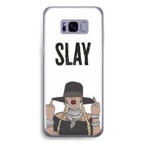 Slay All Day: Samsung Galaxy S8 Plus Transparant Hoesje