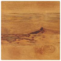 Tafelblad vierkant 60x60x2,5 cm massief mangohout