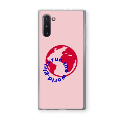 Run The World: Samsung Galaxy Note 10 Transparant Hoesje