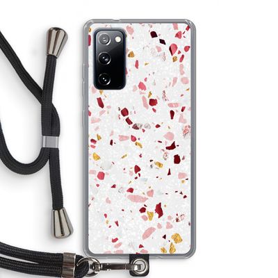Terrazzo N°9: Samsung Galaxy S20 FE / S20 FE 5G Transparant Hoesje met koord