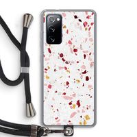 Terrazzo N°9: Samsung Galaxy S20 FE / S20 FE 5G Transparant Hoesje met koord