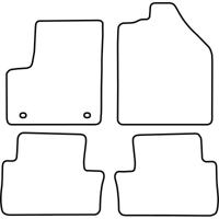 Automatten passend voor Ford Tourneo Connect 2003-2010 TMFO554