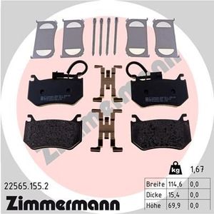 Remblokkenset, schijfrem 225651552
