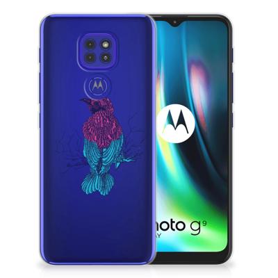 Motorola Moto G9 Play | E7 Plus Telefoonhoesje met Naam Merel Motorola Moto G9 Play | E7 Plus Telefoonhoesje met Naam Merel
