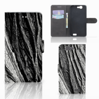 Book Style Case Huawei Ascend G7 Boomschors Grijs - thumbnail