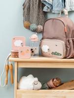 Waterfles met intrekbaar rietje DONE BY DEER rouge