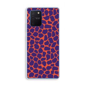 Purple Giraffe: Samsung Galaxy Note 10 Lite Transparant Hoesje
