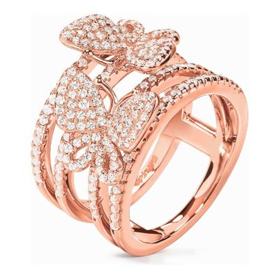 Dames ring Folli Follie 3R17S086RC - Maat: 14