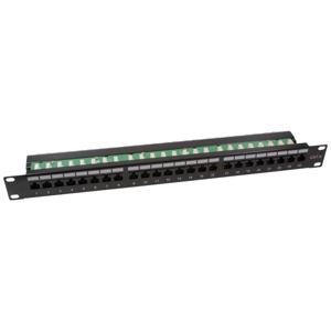 LogiLink NP0033 24 poorten Patchpaneel 483 mm (19) CAT 6 1 HE