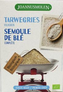 Joannusmolen Tarwegriesmeel eerste keuze bio (300 gr)