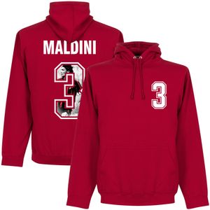 Maldini AC Milan Gallery Hooded Sweater