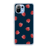 Framboosjes: Xiaomi Mi 11 Lite Transparant Hoesje