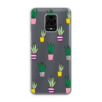 Sanseveria: Xiaomi Redmi Note 9 Pro Transparant Hoesje