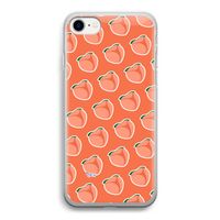 Just peachy: iPhone SE 2020 Transparant Hoesje