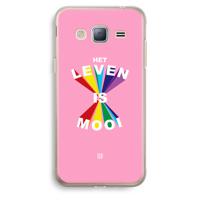 Het Leven Is Mooi: Samsung Galaxy J3 (2016) Transparant Hoesje - thumbnail