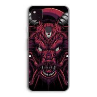 Hell Hound and Serpents: Google Pixel 4a 5G Transparant Hoesje