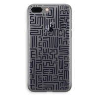 Moroccan Print: iPhone 8 Plus Transparant Hoesje Moroccan Print: iPhone 8 Plus Transparant Hoesje