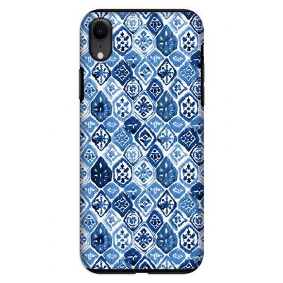 Blauw motief: iPhone XR Tough Case