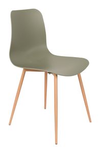 ZILT Eetkamerstoel 'Grethe', kleur Groen