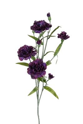 Dianthus l70cm paars kunstbloem Louis Maes - Louis maes