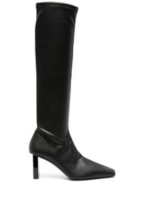 Courrèges bottines AC Charm 70 mm en cuir artificiel - Noir