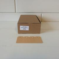 Manilla labels 30x60 mm nr 0,5 1000 stuk