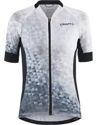 Craft Adv Endur Graphic Jersey Fiets Shirt Dames (black) S Zwart / Multi