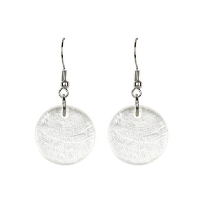 Oorhangers Capiz Schelpen Rond Wit