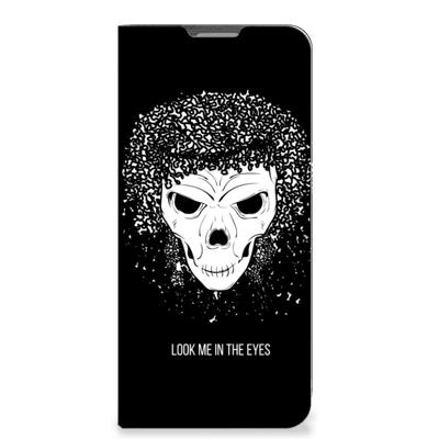 Mobiel BookCase OPPO Reno8 Lite Skull Hair Mobiel BookCase OPPO Reno8 Lite Skull Hair