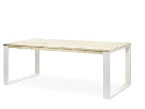 Tafel EOS steigerhout U-poot | 140cm x 110cm | Geen Behandeling