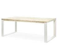 Tafel EOS steigerhout U-poot | 140cm x 110cm | Geen Behandeling - thumbnail