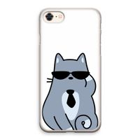 Cool cat: iPhone 8 Transparant Hoesje
