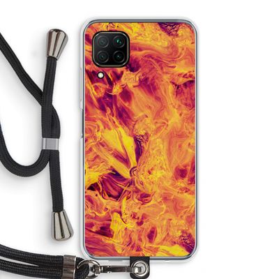 Eternal Fire: Huawei P40 Lite Transparant Hoesje met koord