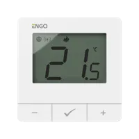 ENGO E25-230W - ZigBee/868MHz slimme thermostaat, 230V, Wit