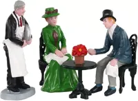 Lemax café society s/4 kerstdorp figuur type 5 Caddington Village 2020