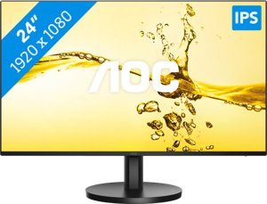 AOC 24B3HA2 computer monitor 60,5 cm (23.8") 1920 x 1080 Pixels Full HD LED Zwart