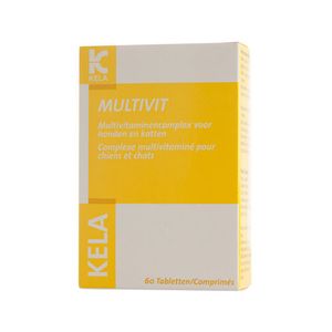 Kela Multivitamine Hond Kat - 60 tabletten