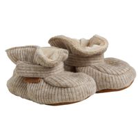 En Fant katoenen babyslofjes rib Humus Melange Maat