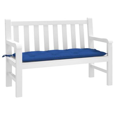 VidaXL Tuinbankkussen 120x50x7 cm oxford stof blauw