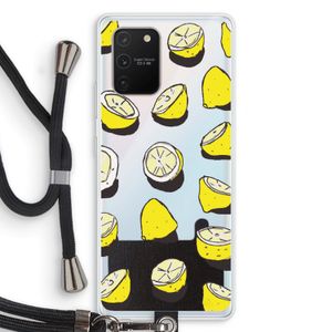 When Life Gives You Lemons...: Samsung Galaxy S10 Lite Transparant Hoesje met koord